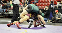 Waterloo 160 lbs. Trevor Firari Match #1 State Tournament 2023  (20)