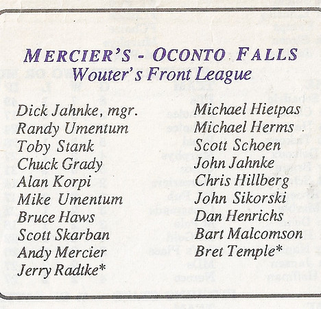 1991 Class A State Tourney Program  (35)