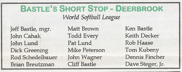 1996 Class B State Tournament Program  (16)