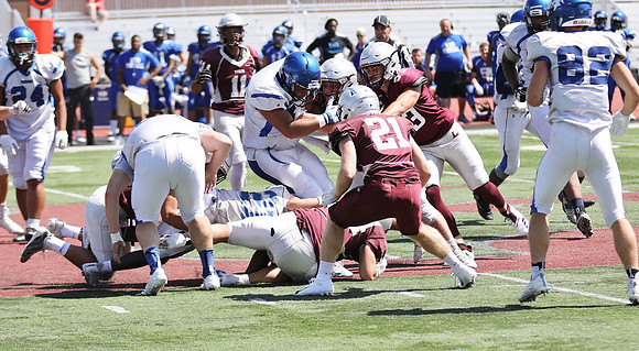 3 UWL 2018 Pre Season Scrmmage vs. U of Dubuque  (193)