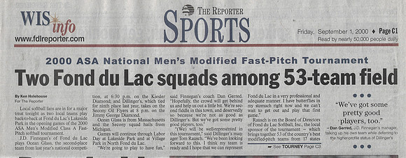 2000 Class A Modified National Championships in Fond Du Lac   (1.5)