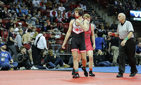 Caden Young Match #1 at State Tournament 2-23-23 (11)