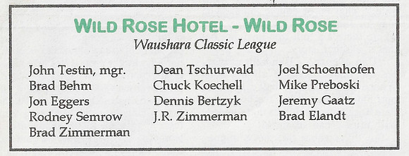 1996 Class B State Tournament Program  (15)