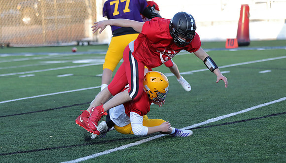 Varsity Scrimmage  vs. DeForest 3-19-21 (22)
