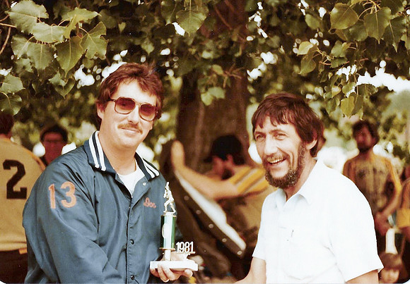 1981 MVP Don DOC Voorhees and Joe Styczynski at Wouters Front Moore Machine Tournament