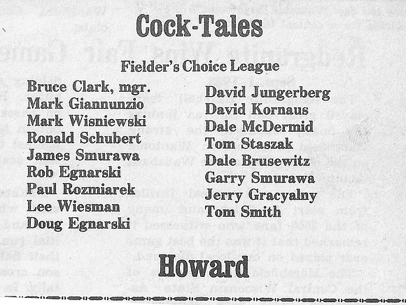 1986 Major State Tournament Program  (5)
