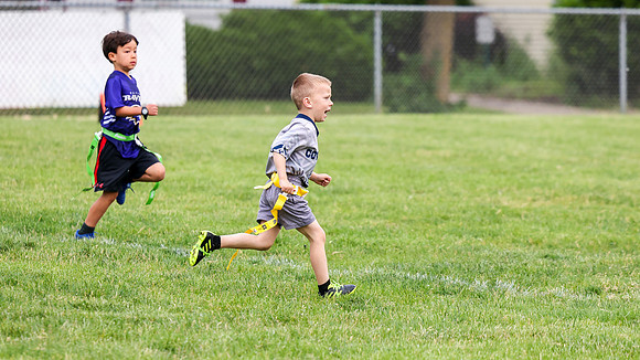 6-7-25 James V Flag Football (with Charlie)