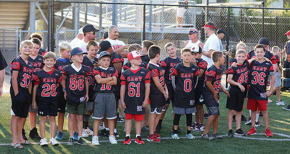8-26-22 Youth Football Night at  Sun Prairie East Varsity Football Game    (12)