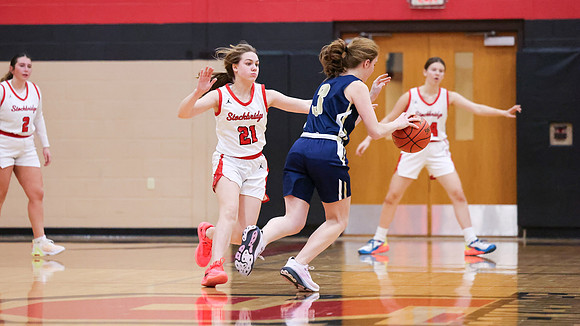 12-15-25 Stockbridge Girls Varsity Basketball vs. Chesterton Academy of St. John Paul II Classical (317)