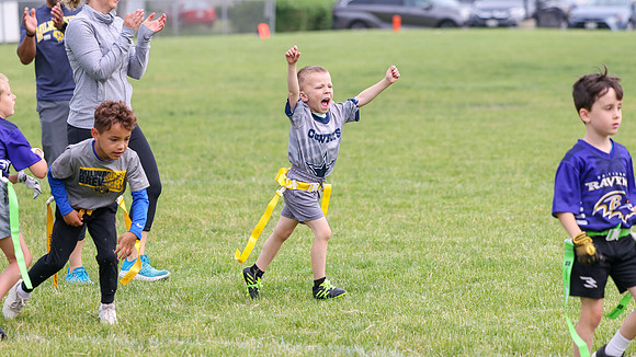 6-7-25 James V Flag Football (with Charlie)