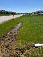Garvey 5343 Buttke ct Drainage Issues on the Hayfield Street Side of Property