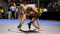 Sun Prairie 132 lbs. Parker Olson Match #1 State Tournament 2023    (13)
