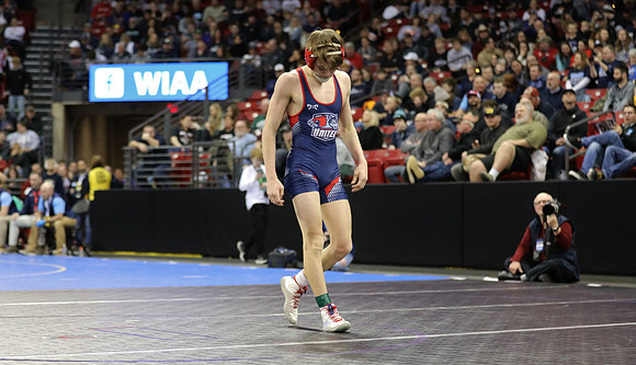 Sun Prairie 132 lbs. Parker Olson Match #1 State Tournament 2023    (19)