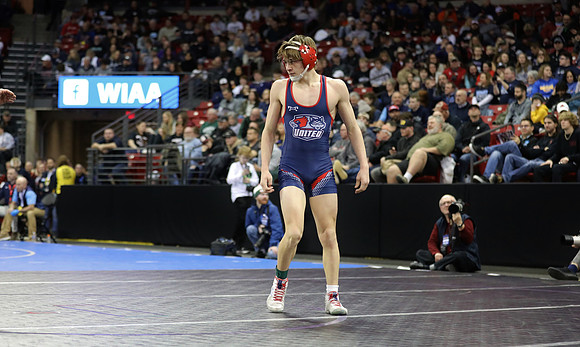 Sun Prairie 132 lbs. Parker Olson Match #1 State Tournament 2023    (20)