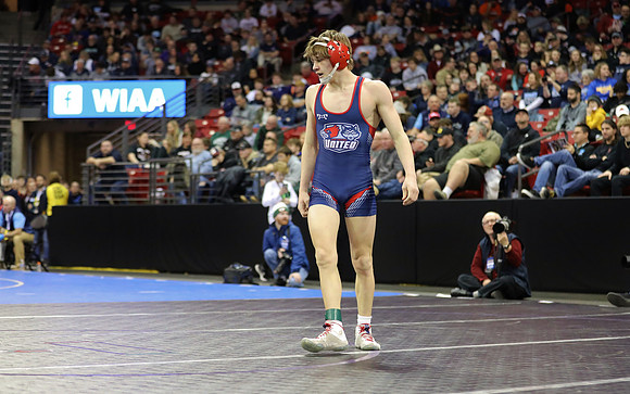 Sun Prairie 132 lbs. Parker Olson Match #1 State Tournament 2023    (22)
