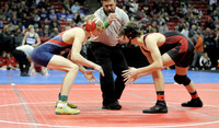 Sun Prairie 138 lbs. Dylan Muehlenberg Match #1 State Tournament 2023 (5)
