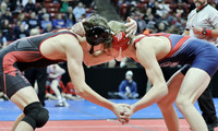 Sun Prairie 138 lbs. Dylan Muehlenberg Match #1 State Tournament 2023 (7)