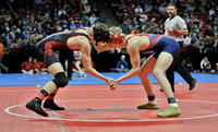Sun Prairie 138 lbs. Dylan Muehlenberg Match #1 State Tournament 2023 (6)