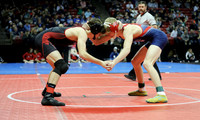 Sun Prairie 138 lbs. Dylan Muehlenberg Match #1 State Tournament 2023 (9)