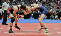 Sun Prairie 138 lbs. Dylan Muehlenberg Match #1 State Tournament 2023 (13)