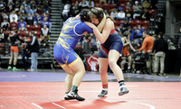 Sun Prairie 165 lbs. Sophia Bassino Match #1 at State Tournament 2023  (6)