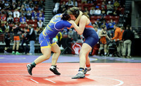 Sun Prairie 165 lbs. Sophia Bassino Match #1 at State Tournament 2023  (7)