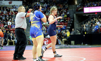 Sun Prairie 165 lbs. Sophia Bassino Match #1 at State Tournament 2023  (17)