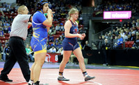 Sun Prairie 165 lbs. Sophia Bassino Match #1 at State Tournament 2023  (20)