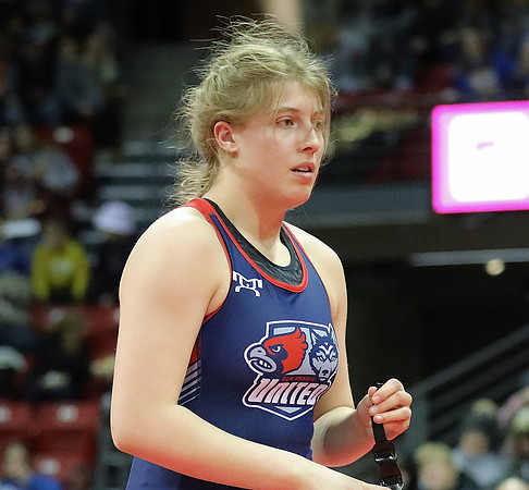 Sun Prairie 165 lbs. Sophia Bassino Match #1 at State Tournament 2023  (23)