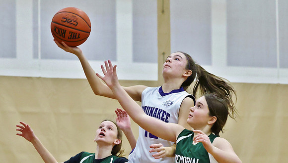 7th Grade Girls Waunakee vs. Madison Memorial  3-12-23  (1)