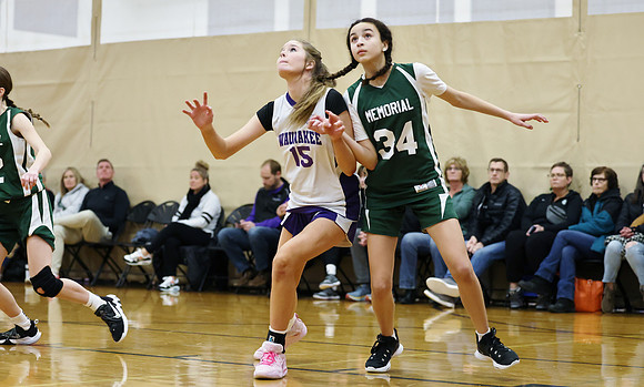 7th Grade Girls Waunakee vs. Madison Memorial  3-12-23  (37)