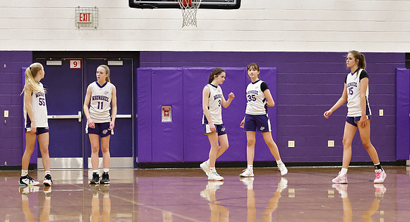 7th Grade Girls Waunakee vs. Madison Memorial  3-12-23  (50)