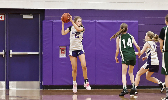 7th Grade Girls Waunakee vs. Madison Memorial  3-12-23  (54)