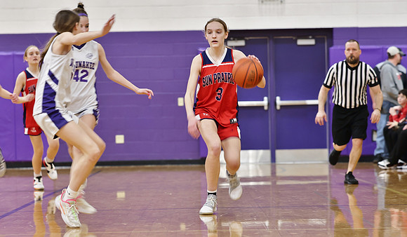 3-12-23 7th Grade Girls Sun Prairie (Cleveland) vs. Waunakee (2)
