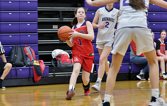 3-12-23 7th Grade Girls Sun Prairie (Cleveland) vs. Waunakee (13)