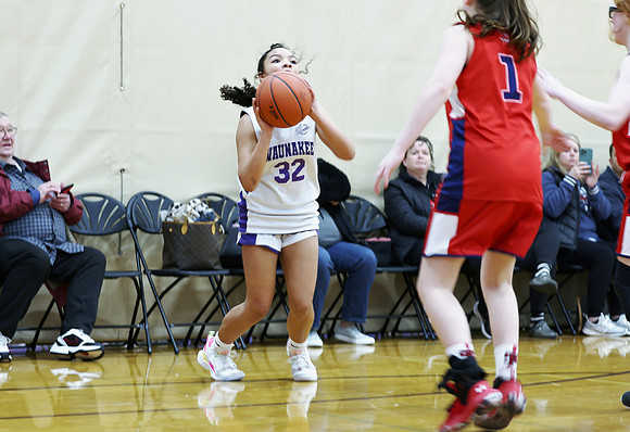 3-12-23 7th Grade Girls Sun Prairie (Cleveland) vs. Waunakee (22)