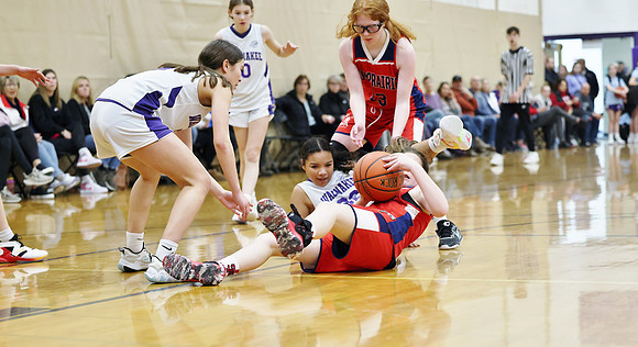 3-12-23 7th Grade Girls Sun Prairie (Cleveland) vs. Waunakee (38)