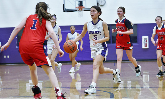 3-12-23 7th Grade Girls Sun Prairie (Cleveland) vs. Waunakee (47)