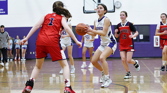 3-12-23 7th Grade Girls Sun Prairie (Cleveland) vs. Waunakee (49)