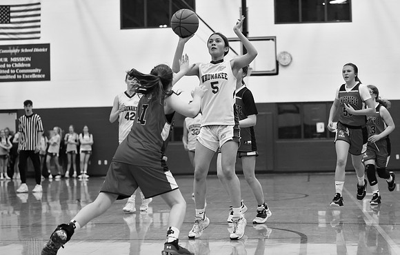 3-12-23 7th Grade Girls Sun Prairie (Cleveland) vs. Waunakee (52)