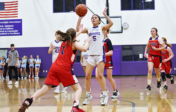 3-12-23 7th Grade Girls Sun Prairie (Cleveland) vs. Waunakee (53)