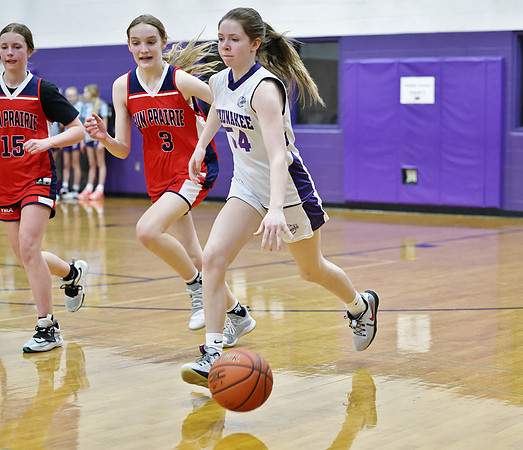 3-12-23 7th Grade Girls Sun Prairie (Cleveland) vs. Waunakee (73)