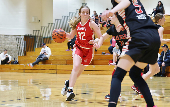 3-12-23 7th Grade Girls Champiosnhip Shullsburg vs. Hortonville Black (58)