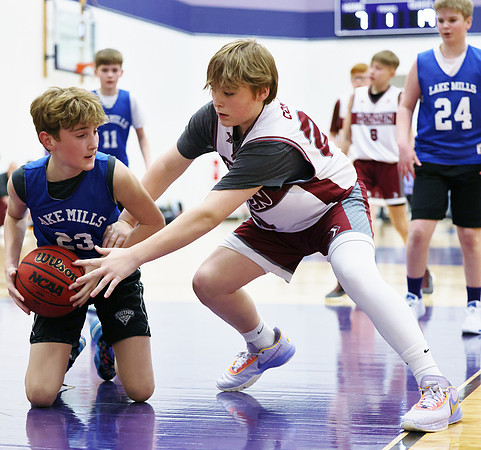 3-12-23 6th Grade Boys Lake Mills vs. Holmen (52)