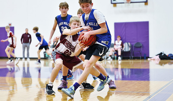 3-12-23 6th Grade Boys Lake Mills vs. Holmen (98)