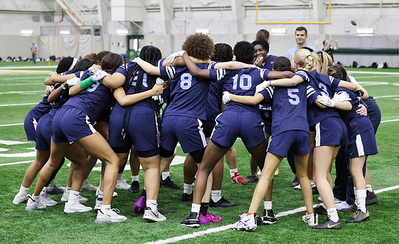 4-1-23 Team Skills Challenge Green Bay Packers Girls Flag Open  (3)