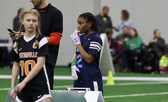 4-1-23 Team Skills Challenge Green Bay Packers Girls Flag Open  (10)