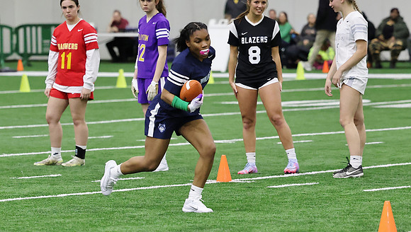 4-1-23 Team Skills Challenge Green Bay Packers Girls Flag Open  (22)