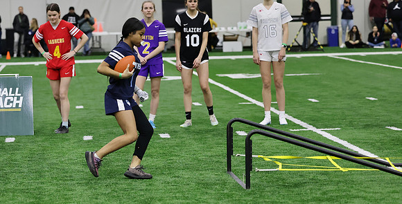 4-1-23 Team Skills Challenge Green Bay Packers Girls Flag Open  (54)