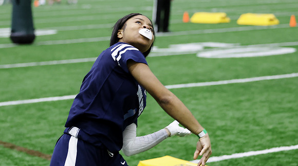 4-1-23 Team Skills Challenge Green Bay Packers Girls Flag Open  (64)